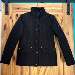 Michael Kors black quilted jacket